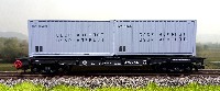 Пересвет: платформа 4-осная для перевозки контейнеров 13-401 СЖД №426-2156 (арт.53811)