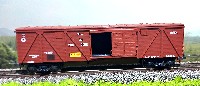 Конка: крытый вагон 62т СЖД стекло (коричневый № 246-2085, арт. 281)
