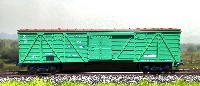 Конка: крытый вагон 62т СЖД аренда (зеленый № 220-4370, арт. 284)