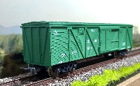 Конка: крытый вагон 62т СЖД (зеленый № 239-794, арт. 285)