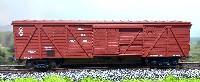 Конка: крытый вагон 62т СЖД (коричневый № 242-8819, арт. 286)