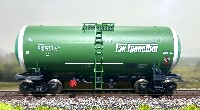 LS Models (R-Land): 4-осная цистерна модель 15-1547 №51053718 ТэкТрансЛин (с 1988 г., арт.30106)