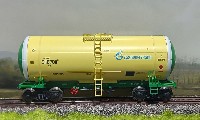 LS Models (R-Land): 4-осная цистерна модель 15-1547 №51187011 Газпромтранс (с 1988 г., арт.30104)