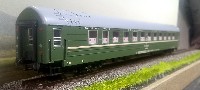 Sachsenmodelle: ЦМВ WLABm СЖД спальный вагон № 017 03321 (арт. 14328)