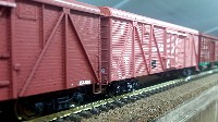 Модимио: крытый вагон 11-066 СЖД (коричневый, №270-4842)
