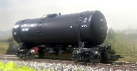 Иван Семёнов / Tabun: 4-осная цистерна для бензина и светлых нефтепродуктов модель 15-1443 СЖД №742-5912