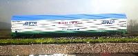 Eurotrain: крытый вагон автовоз модель 11-1291 РТА № 58570482 (с надписями)