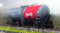 LS Models (R-Land): 4-осная цистерна Бензин/Нефть СТ, модель 15-1755 №75023150 РЖД (арт.30503, PID)