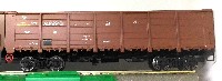 LS Models (R-Land): полувагон 12-132-03 с раздельным торможением (с 2004 г.) "РЖД" № 60869401 (арт.20602)