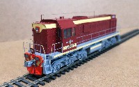 Бражник: ТЭМ2У-9375 СЖД тепловоз маневровый (DCC, покраска Камушкина)